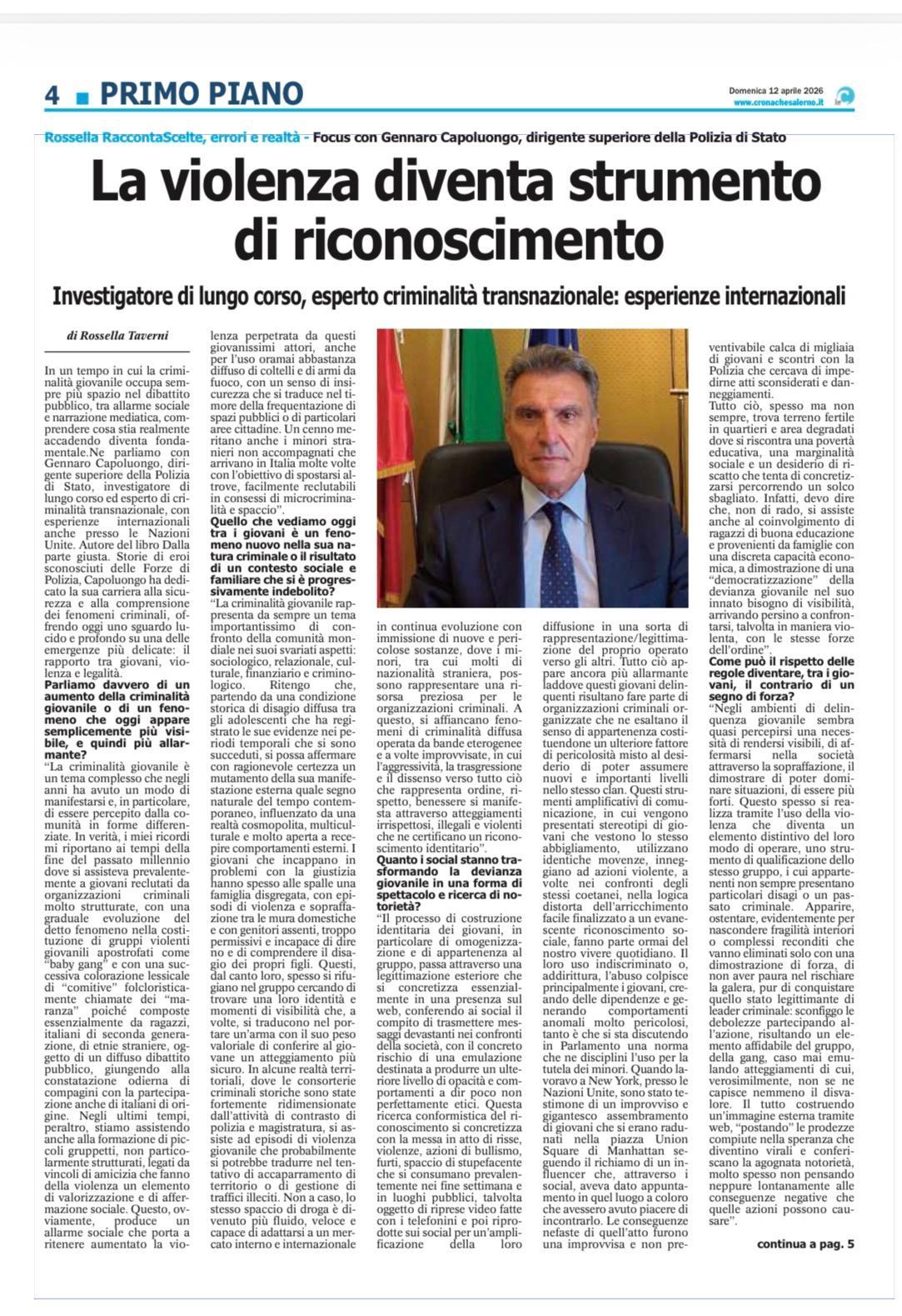 La violenza diventa strumento di riconoscimento