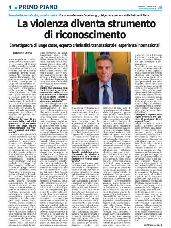 La violenza diventa strumento di riconoscimento