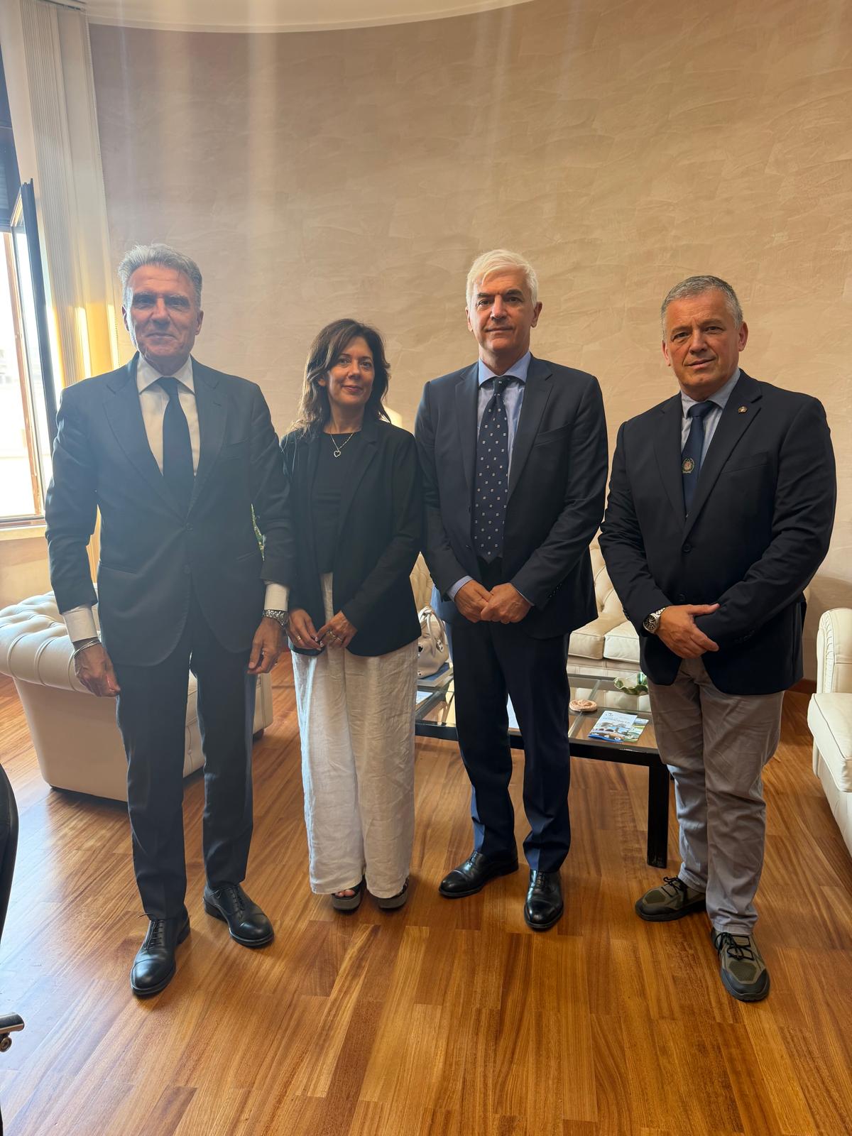 Incontro con il Questore della provinci di Latina